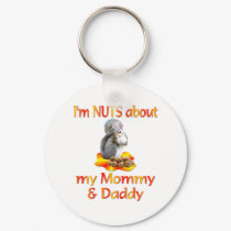 Nuts about Mommy & Daddy keychains by TLArnold5 Nuts about Mommy & Daddy keychains