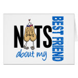 Nuts About My Best Friend 1 Blue Card