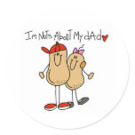 Nuts About My Dad-Girl stickers
