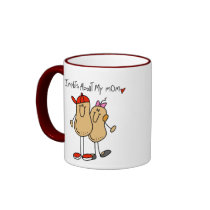 Nuts About My Mom-Son Mug by stick_figures Nuts About My Mom-Son Mug