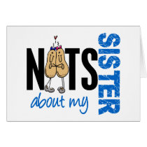 Nuts About My Sister 1 BLUE cards