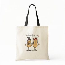 Nuts About My Wife Tote Bag