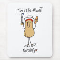 Nuts About Nursing mousepads