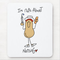Nuts About Nursing mousepads by stick_figures Nuts About Nursing mousepads