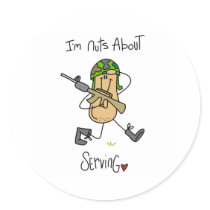 Nuts About Serving stickers by stick_figures Nuts About Serving stickers