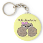 Nuts About You! Keychain