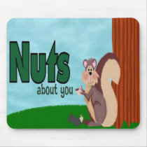 Nuts About You mousepads