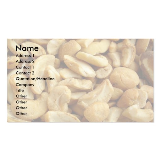 Nuts Business Cards 002 (front side)