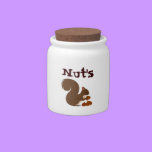 Nut's candy jars