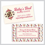 nuts fruit chocolate baking bakery candy making... business cards