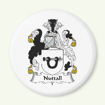 Nuttall Family Crest Magnet