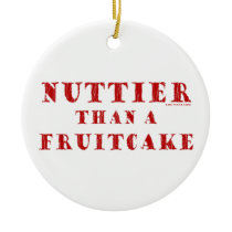 Nuttier Than a Fruitcake Ornament