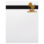 Nuttier Than a Squirrel Turd Funny Design Letterhead Template
