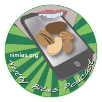 Nutty Bites Button Sticker