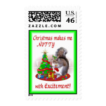 Nutty Christmas Squirrel stamps