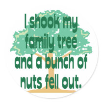 Nutty Family stickers