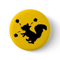 Nutty Squirrel buttons by haywiregraphics Nutty Squirrel buttons