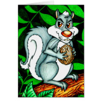 Nutty Squirrel cards by TheGalacticGroundhog Nutty Squirrel cards