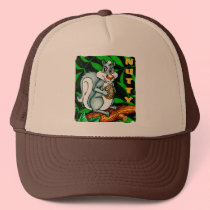 Nutty Squirrel hats by TheGalacticGroundhog Nutty Squirrel hats