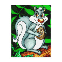 Nutty Squirrel postcards by TheGalacticGroundhog Nutty Squirrel postcards