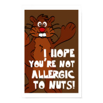 Nutty Squirrel posters