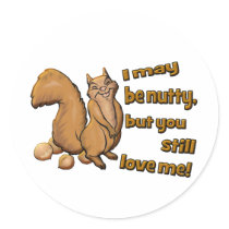 Nutty stickers
