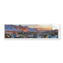 Nuuk City Greenland by Ozborne Whilliansson Bumper Stickers
