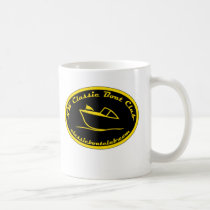 NW Classic Boat Club Gold / Black Logo Mug mugs