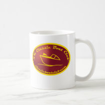 NW Classic Boat Club Gold / Red Logo Mug mugs