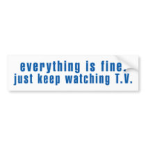NWO Message For You ~ Bumper Stickers