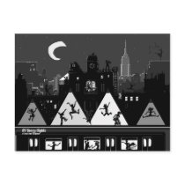 NY Boogy Nights Post Cards