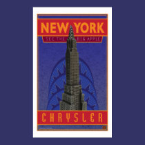 NY Chrysler-Print posters