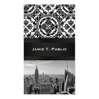 NY City Skyline 431 Customizable Business Cards