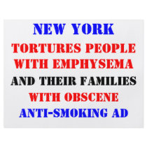 NY Emphysema Ad Flyer Design