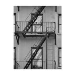 NY fire escape Post Cards