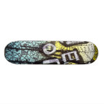 NY Graffiti Scene Custom Skate Board
