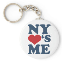 NY Loves Me Keychains