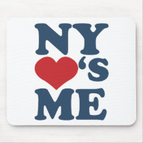 NY Loves Me Mouse Pads