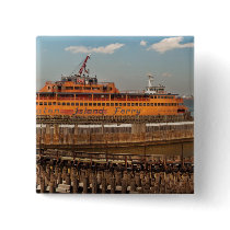 NY, NY - The Staten Island Ferry Button