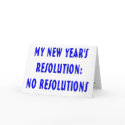 NY Resolutions Happy New Year Card