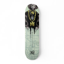 NY Skate Deck skateboards by 40ozcomics NY Skate Deck skateboards