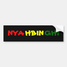 Nyahbinghi Bumper Sticker