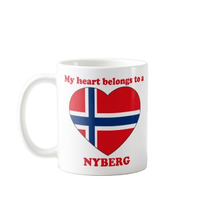 Nyberg Mugs by ValentinesDayTshirts
