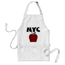 NYC - Big Apple With All 5 Boroughs Aprons