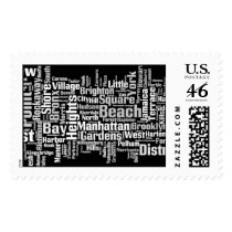 NYC Boroughs Stamps by patricklori NYC Boroughs Stamps