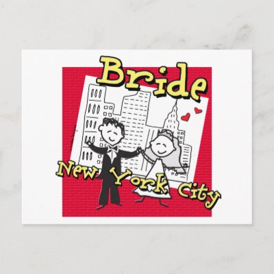 NYC Bride Post Card