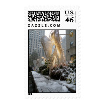 NYC Christmas Angel stamps