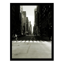 NYC Crosswalk Postcard