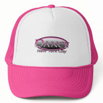 NYC Dance Hot Pink Logo Baseball Cap Pink Hat