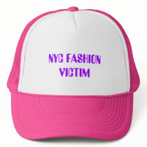 NYC FASHION VICTIM hats